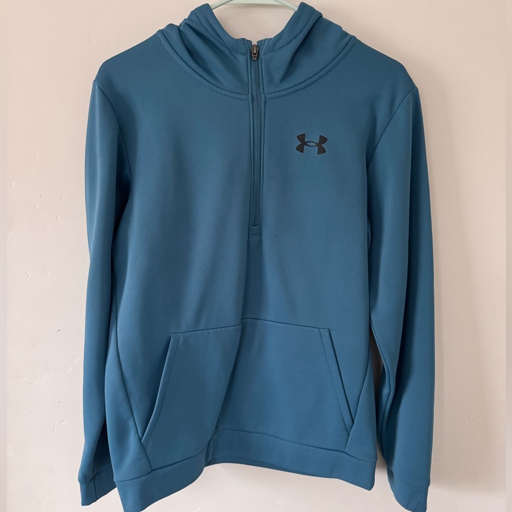 Under Armour Teal Half-Zip Hoodie
